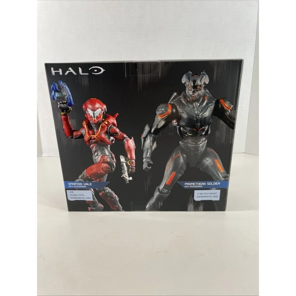 Spartan Vale & Promethean Soldier figure 2 Pack Jazwares 1:18 4